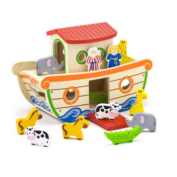 

Деревянный сортер Ковчег со зверятами Viga Toys (igr0001274) Разноцветный
