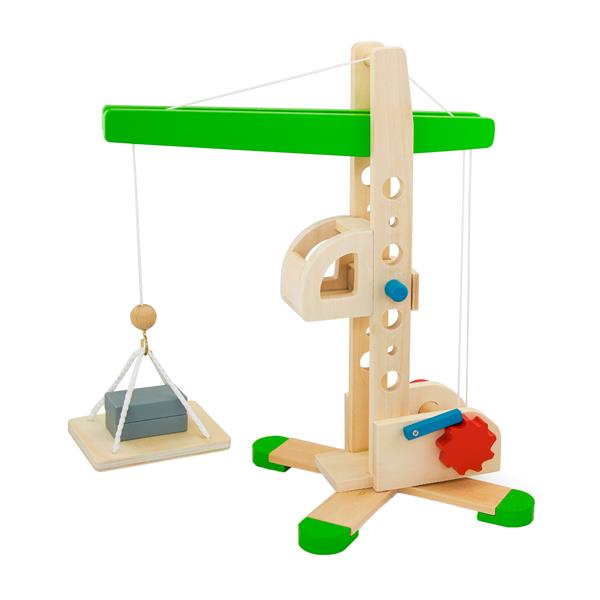 

Деревянная игрушка Подъемный кран Viga Toys (igr0001282) Разноцветный