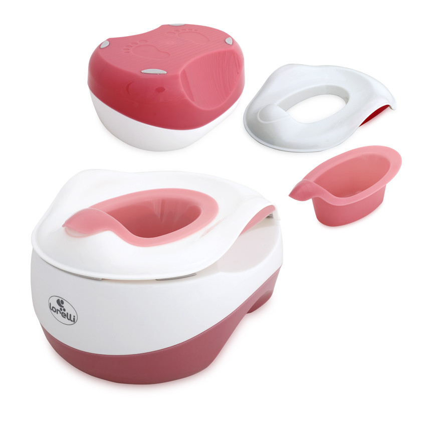 

Горшок-ступенька WC Transform Lorelli 36х31х20 см (det0002910) Розовый