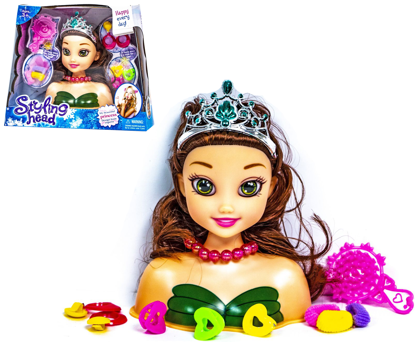 

Кукла-манекен для причесок и макияжа Yufeng 14 см (det0003108) Разноцветный