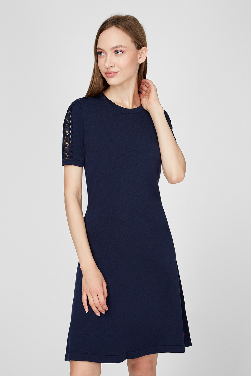 

Женское темно-синее платье WIDRA C-NK Tommy Hilfiger S WW0WW23621