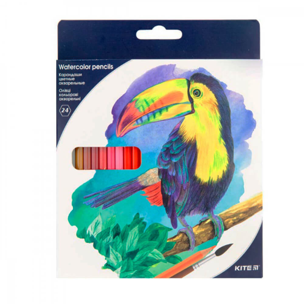

Карандаши Kite «Тукан» K18-1050 24 цвета Kite (K18-1050)