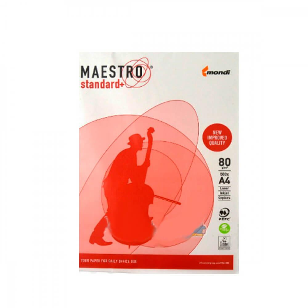 

Бумага А4 «Maestro Standart» 80гм2 91134 500 листов A-Toys (91134)