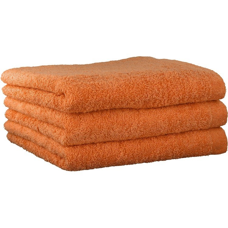 

Махровое полотенце Cawoe Life Style Uni 7007-316 70х140 mandarine