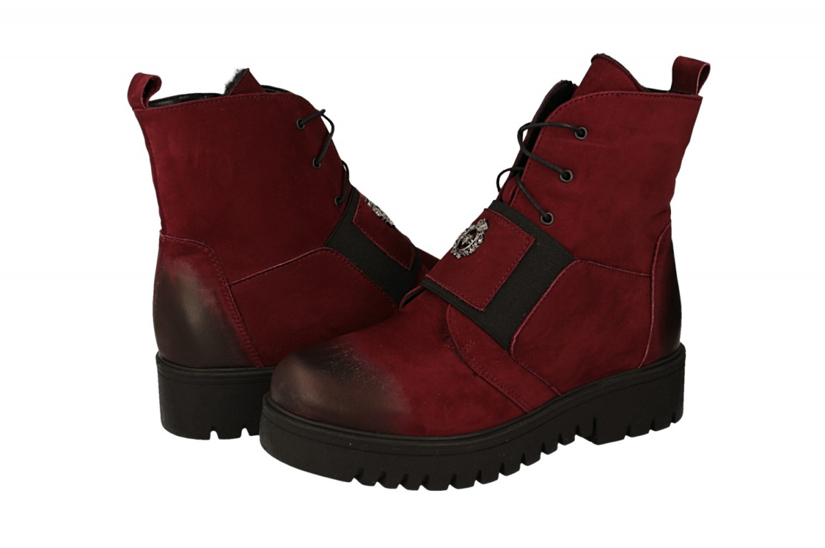 

Ботинки женские Gloria 42145/30 37 Бордовые