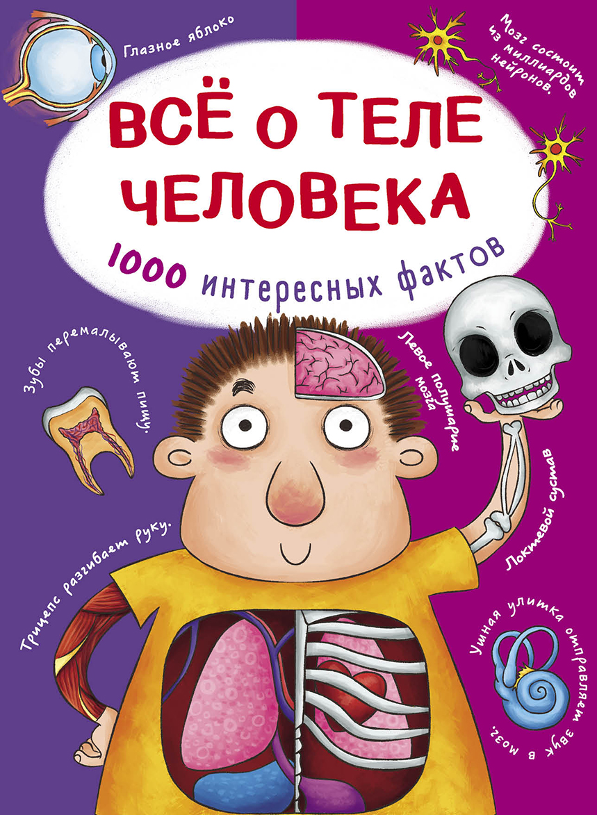 

Все о теле человека. 1000 интересных фактов (9789669368355)