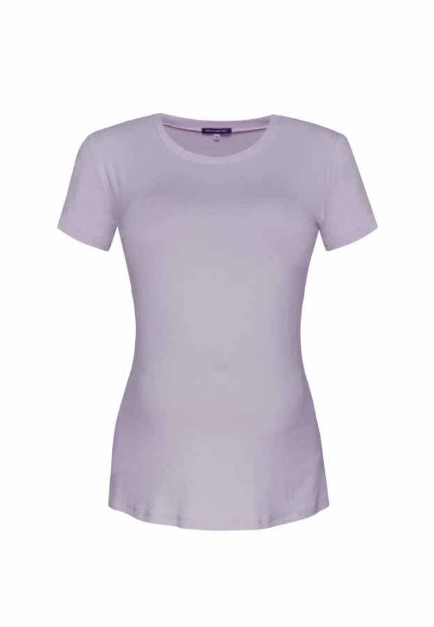

Футболка для беременных из вискозы цвет лавандовый MONAMOON  190506LA, Футболка для беременных из вискозы цвет лавандовый MONAMOON S 190506LA-S