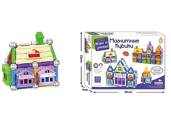 

Магнитный 3D конструктор 88 деталей AToys (AQ-811)