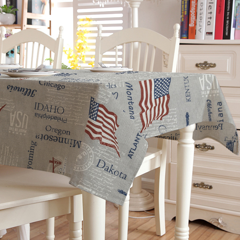 

Скатерть 7668 Time Textile 100x140 см Серый