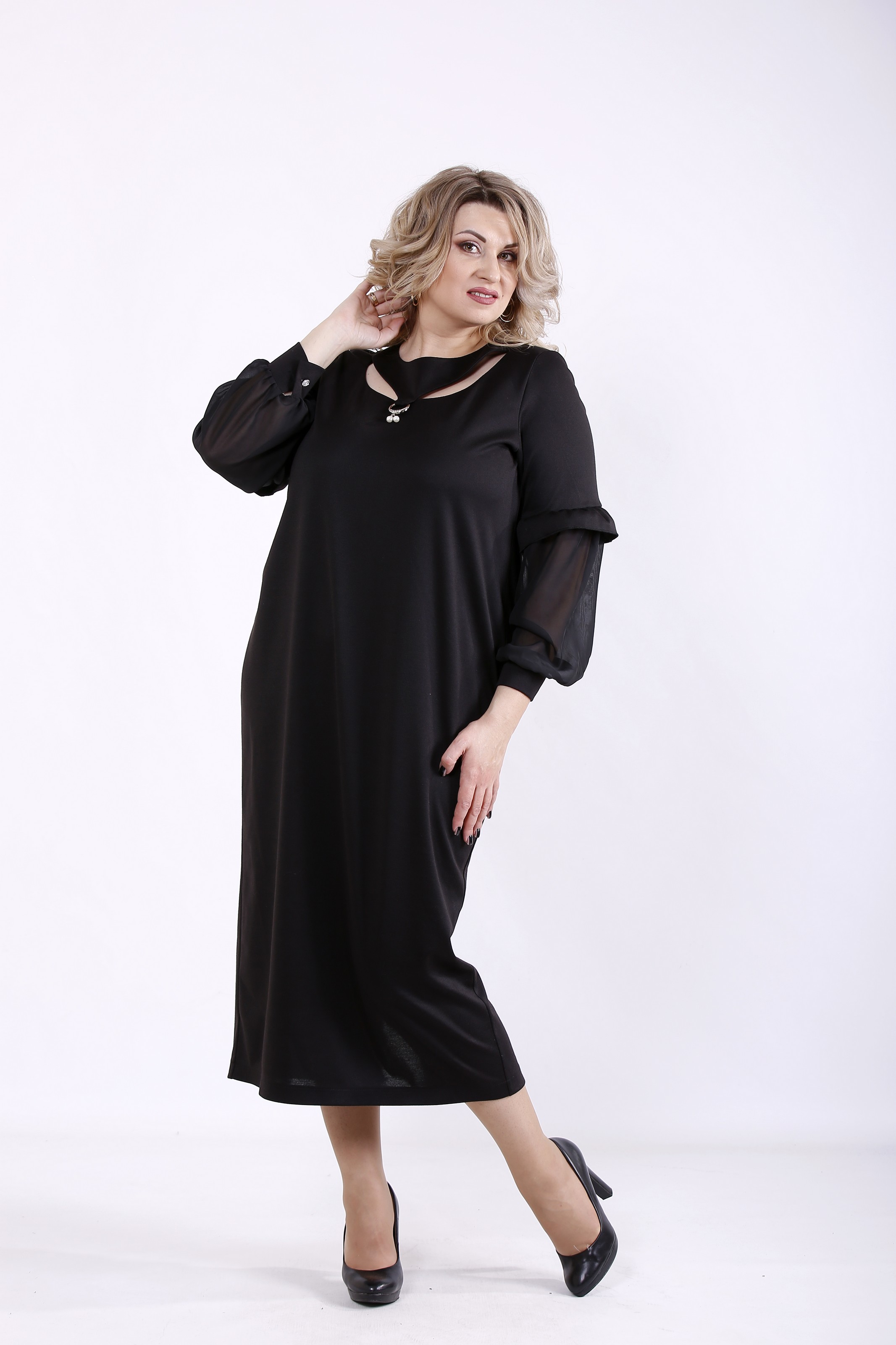 

Платье GARRY-STAR 01361-3  Черный, Платье GARRY-STAR 01361-3 58 Черный