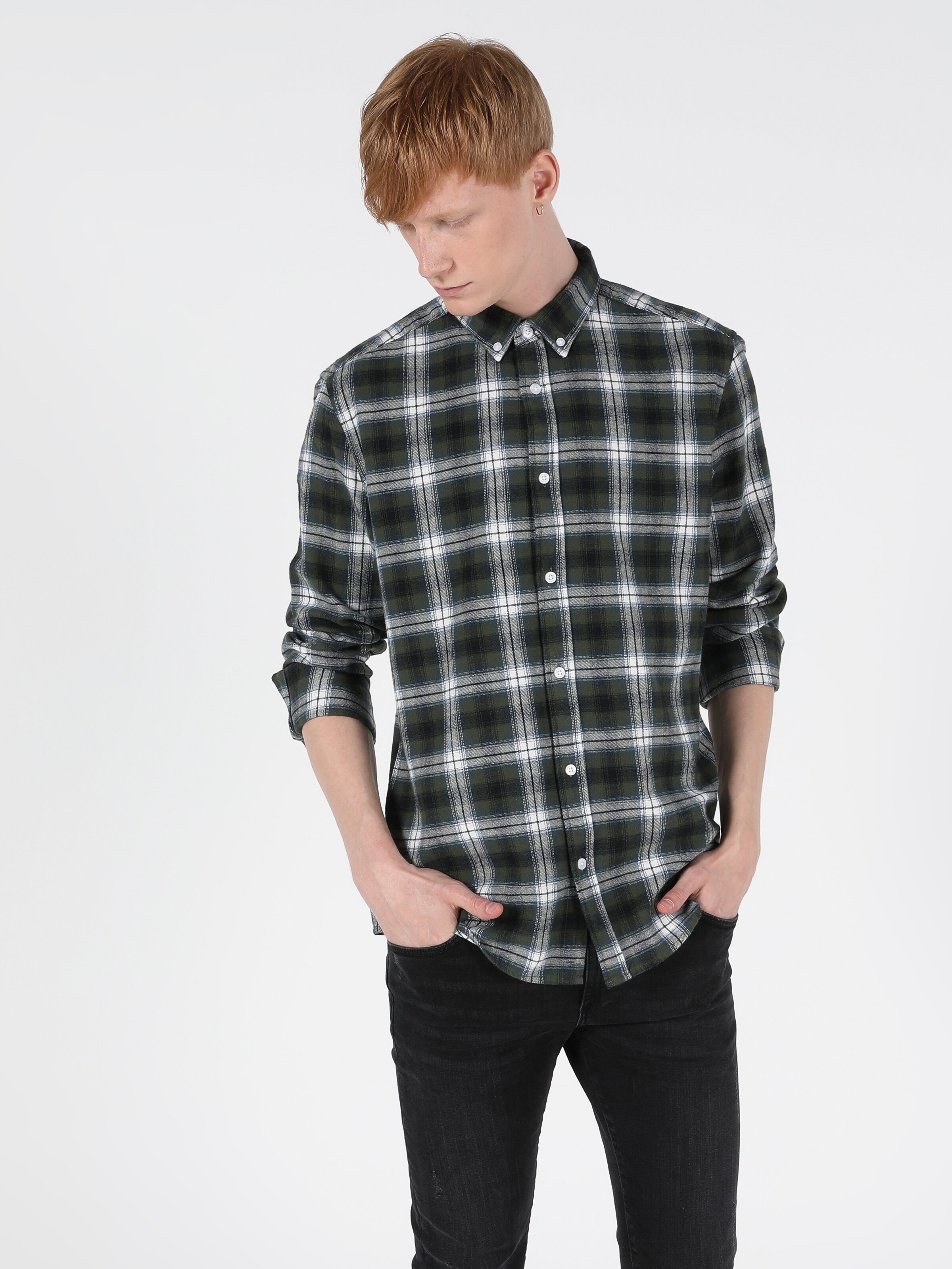 

Рубашка Colin's CL1052226GRN M
