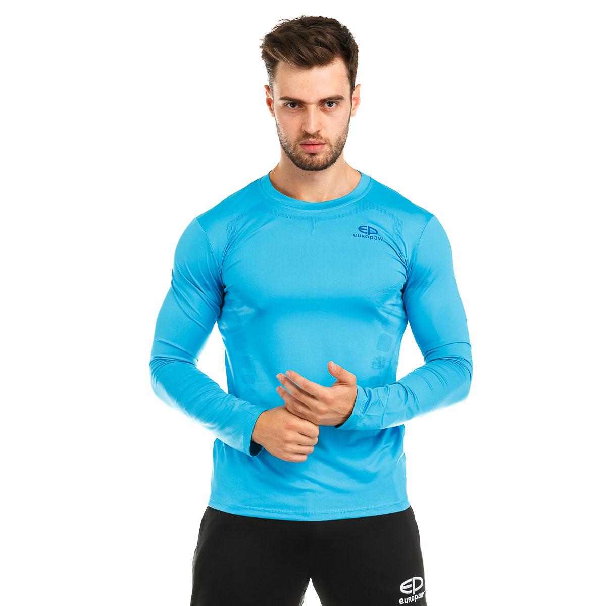 

Футболка компрессионная Europaw ls top бирюзовая [M]