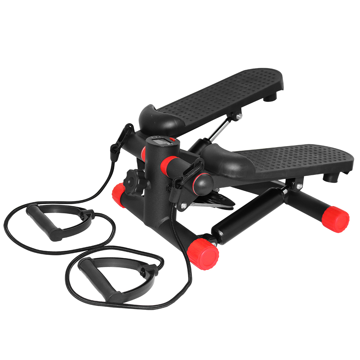 

Степпер (мини-степпер) с эспандерами SportVida SV-HK0282 Black/Red