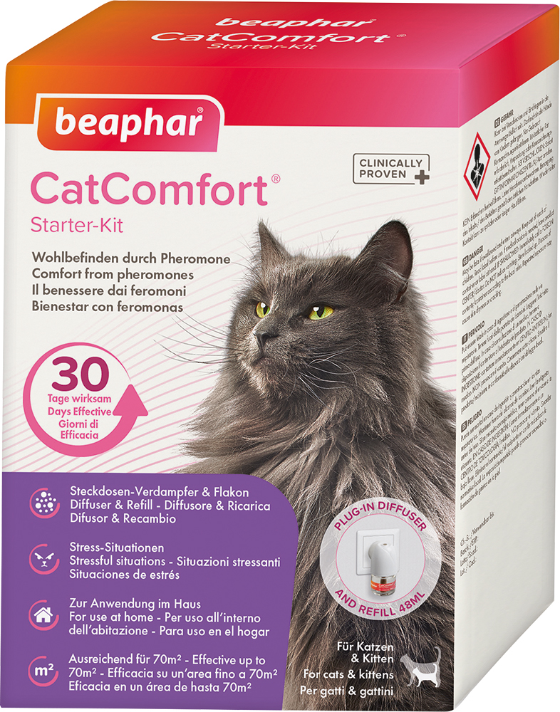

Успокоительный диффузор Beaphar КэтКомфорт с феромонами для котов 48 мл