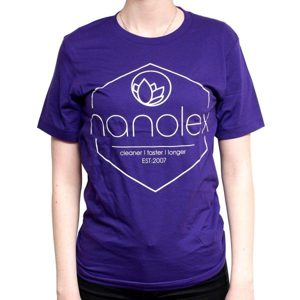 

Фирменная футболка Nanolex T-shirt Classic , Purple/White NXTSHPL, Фирменная футболка Nanolex T-shirt Classic L, Purple/White NXTSHPL