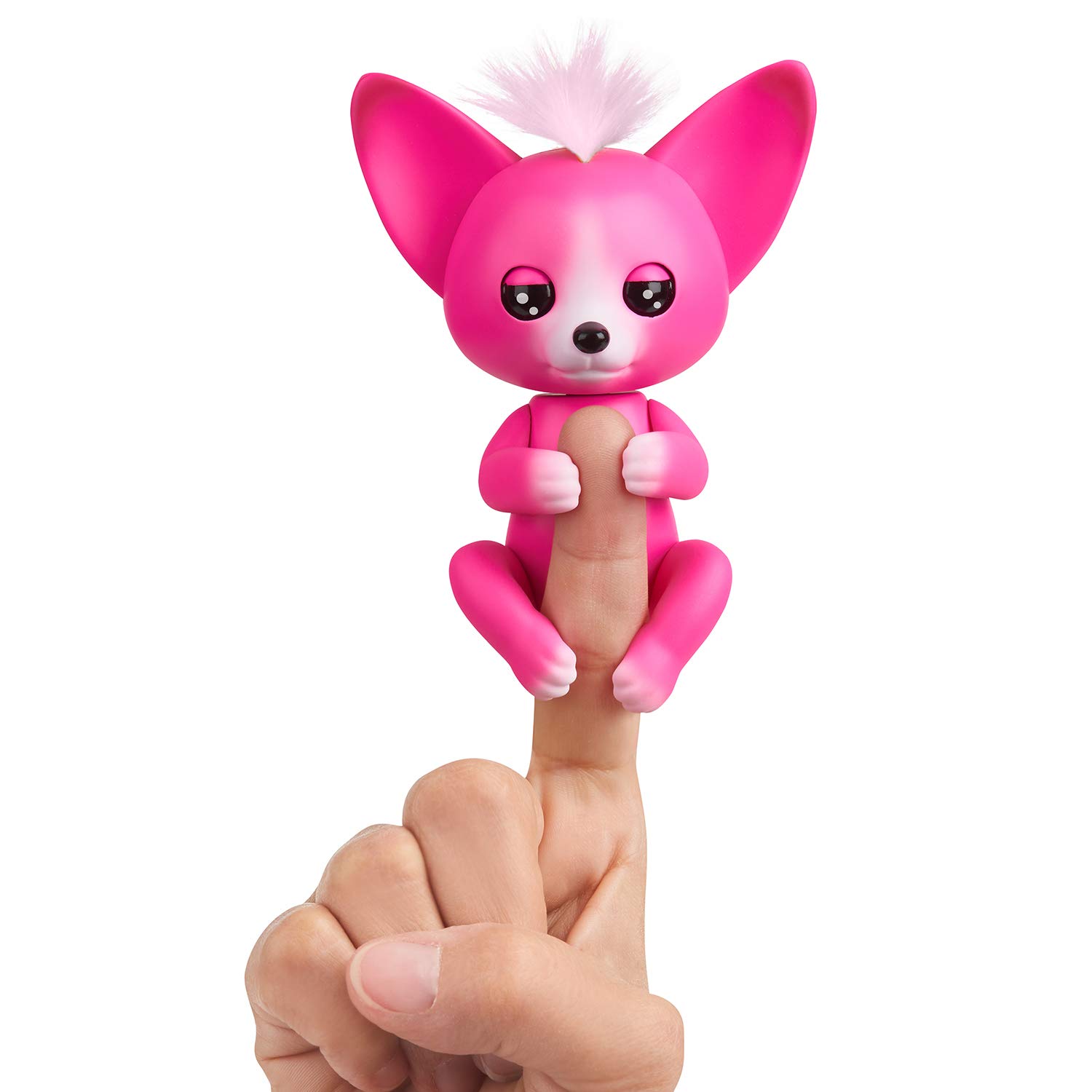 

Интерактивная лиса Кайла Фингерлингс WowWee Fingerlings - Interactive Baby Fox - Kayla (ярко-розовая)