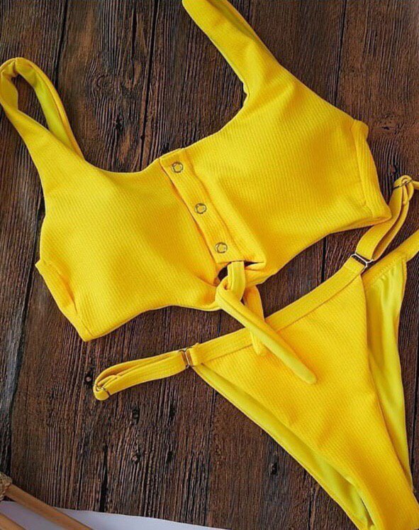 

Купальник La_sportive раздельный Топ Yellow S