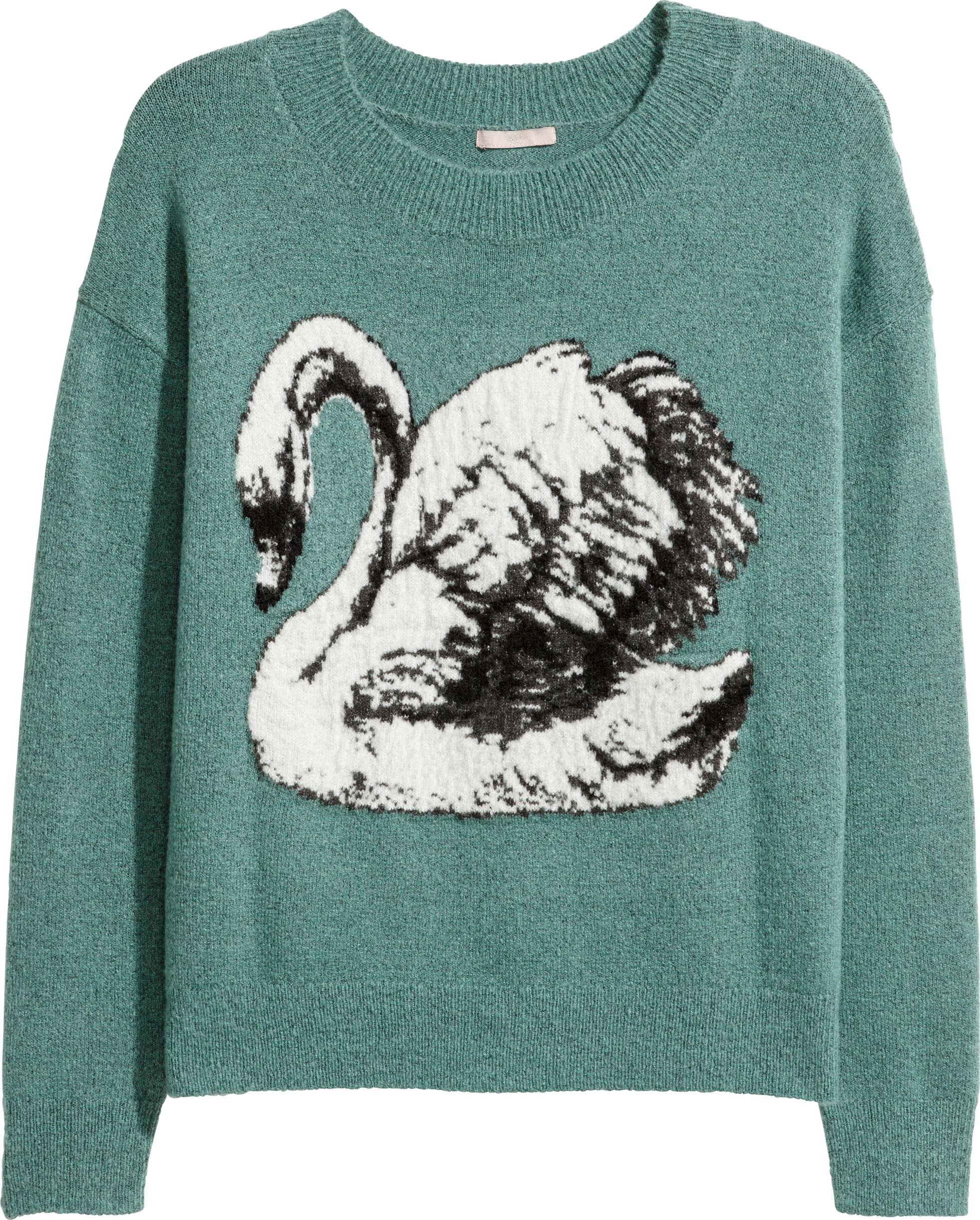 

Джемпер H&M 5416956 3XL Бирюзовый