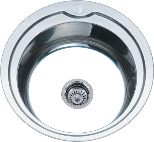 

Врезная кухонная мойка из нержавеющей стали Platinum 510 Полировка 0,8