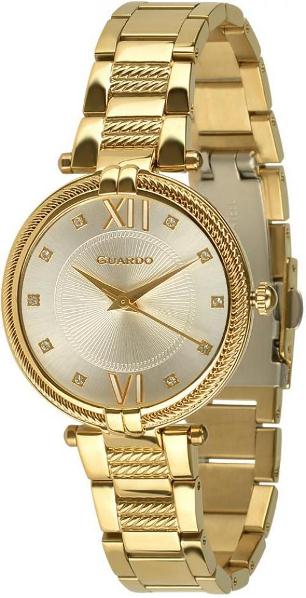 

Женские наручные часы Guardo 011955-4 (M.GW)