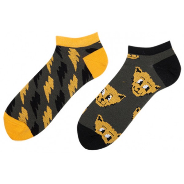 

Короткие носки мужские Sammy Icon Thundercat Short 40-46 Серые 142376