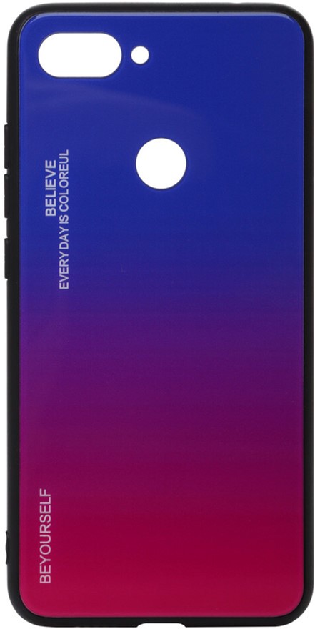 

Панель BeCover Gradient Glass для Xiaomi Mi 8 Lite Blue-Red