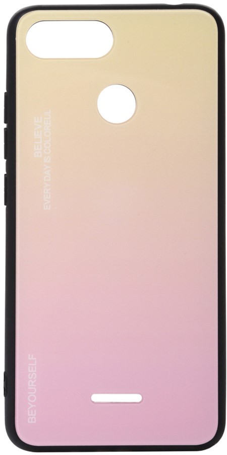 

Панель BeCover Gradient Glass для Xiaomi Redmi 6/6A Yellow-Pink
