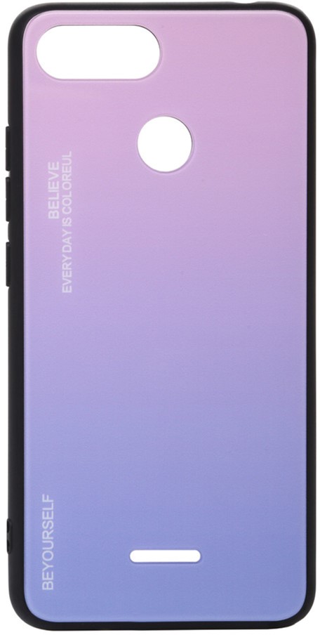 

Панель BeCover Gradient Glass для Xiaomi Redmi 6/6A Pink-Purple