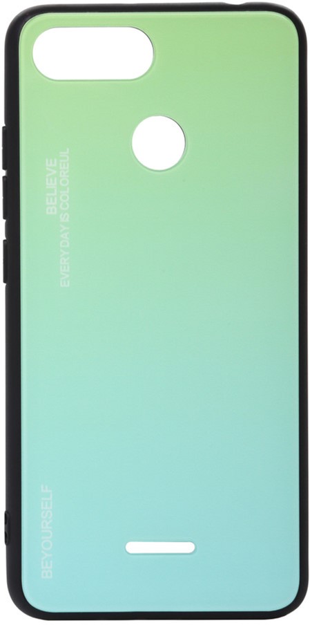 

Панель BeCover Gradient Glass для Xiaomi Redmi 6/6A Green-Blue