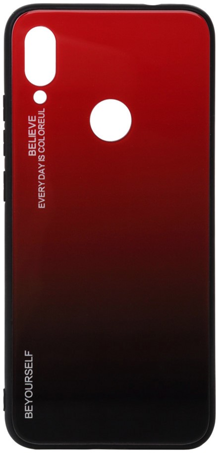 

Панель BeCover Gradient Glass для Xiaomi Redmi 7 Red-Black