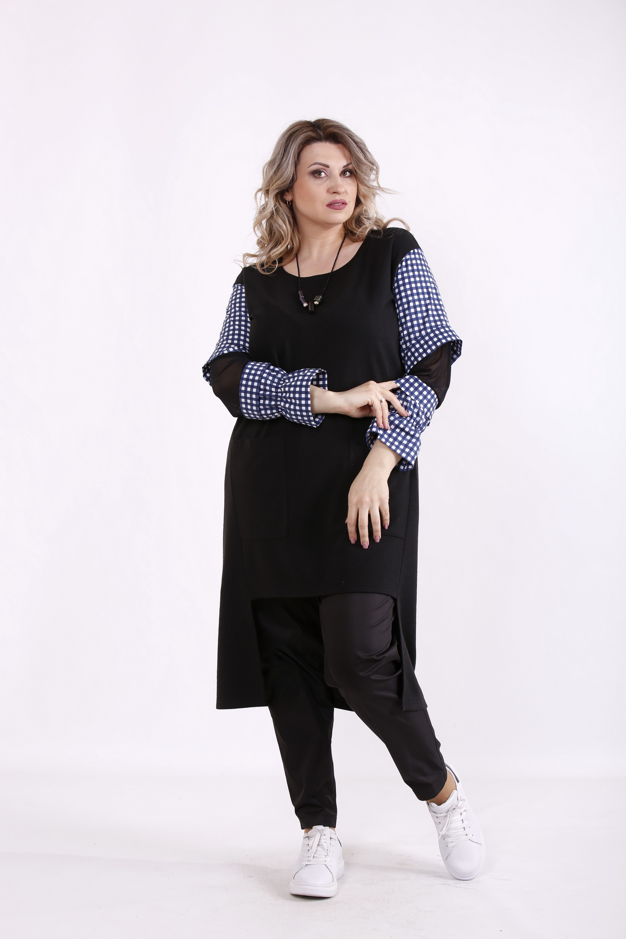 

Туника GARRY-STAR 01456-1  Черный, Туника GARRY-STAR 01456-1 70 Черный