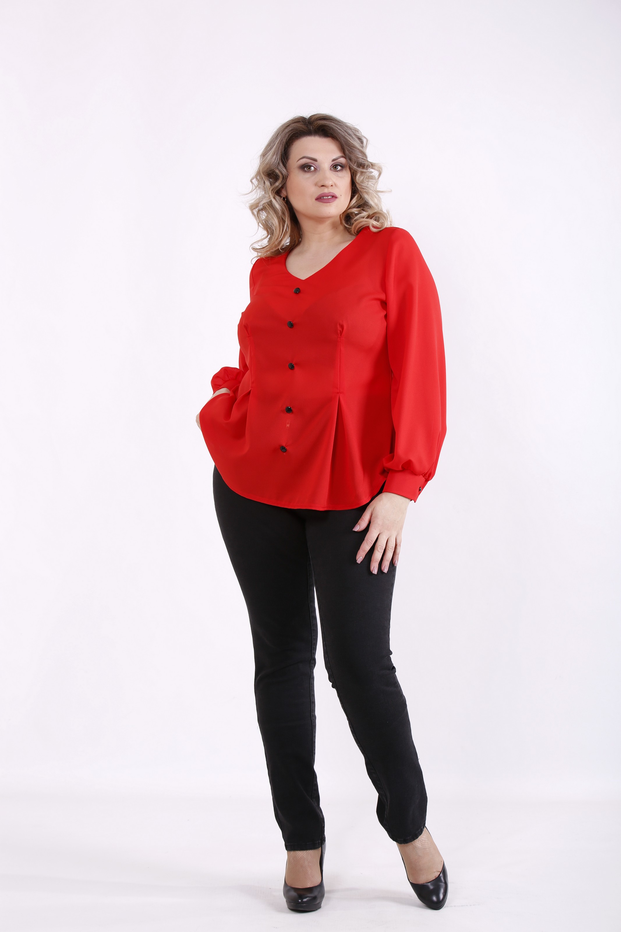 

Блузка GARRY-STAR 01466-3  Красный, Блузка GARRY-STAR 01466-3 74 Красный