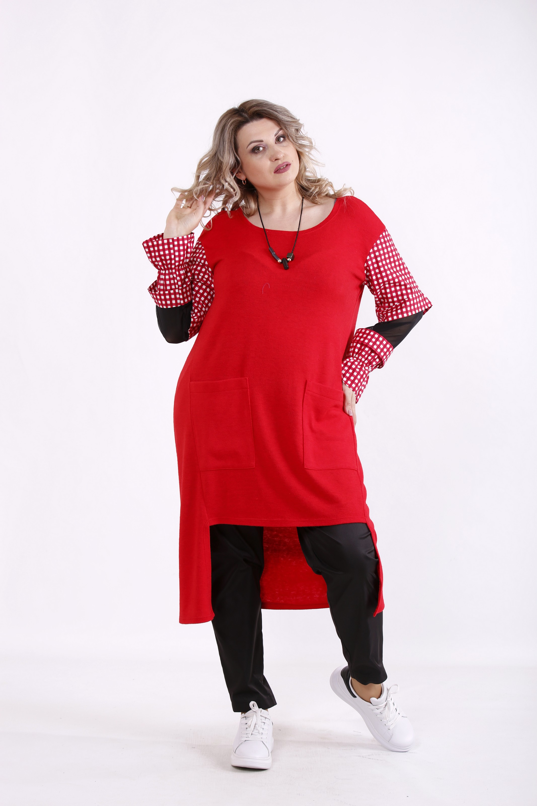 

Туника GARRY-STAR 01456-3  Красный, Туника GARRY-STAR 01456-3 50 Красный