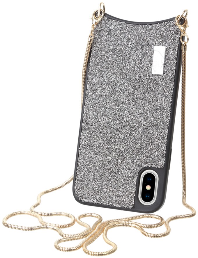 

Чехол-сумка BeCover Glitter для Apple iPhone X/Xs Silver