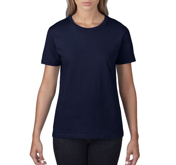 

Футболка Gildan Premium Cotton 4100L-533C XXL Тёмно-синяя