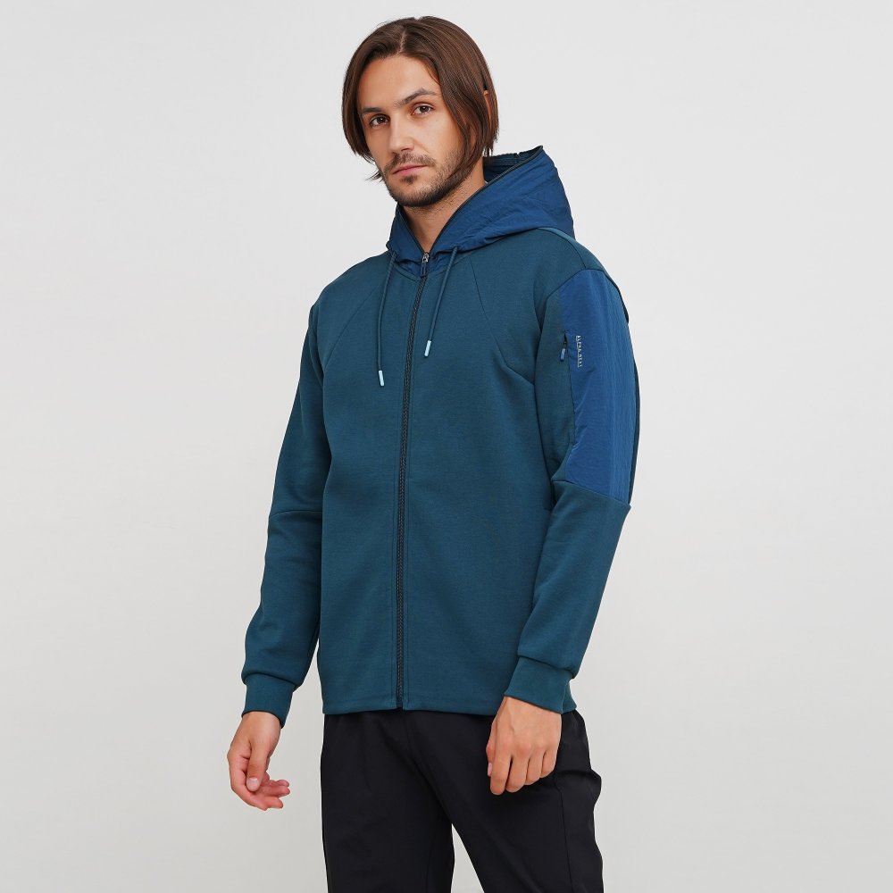 

Мужская толстовка Anta Knit Track Top Синий 46 (ant852031710-3)
