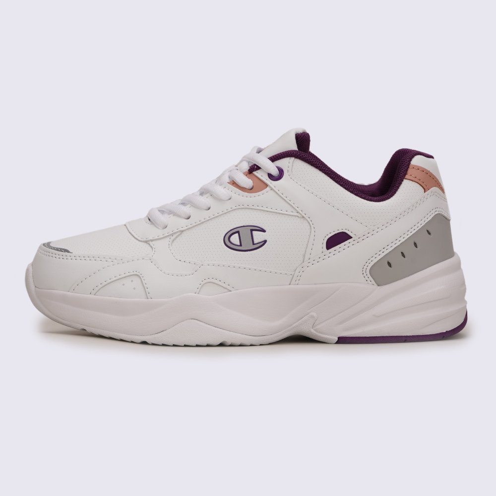 

Женские кроссовки Champion Low Cut Shoe Philly Белый 38 (chaS11000-WHT/VIOLET)