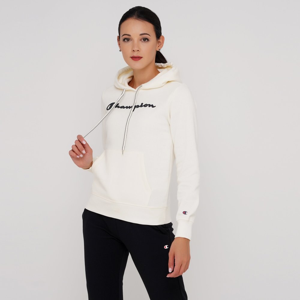 

Женское худи Champion Hooded Sweatshirt Молочный 44 (cha113207-OFW)