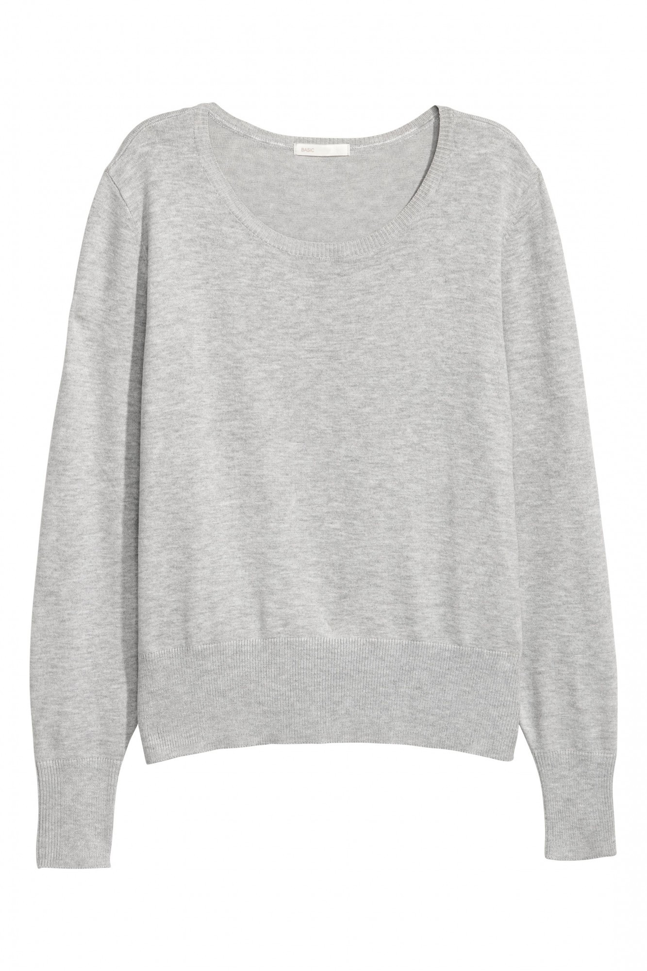 

Джемпер H&M S светло-серый меланж 5913347wt
