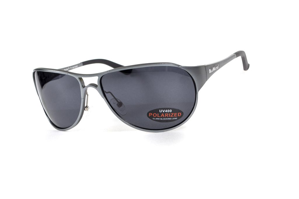 

Солнцезащитные очки Blu Water Alumination-3 Gun Metal Polarized (gray)