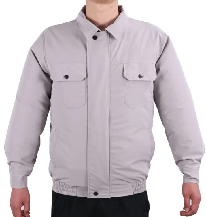 

Охлаждающа куртка с вентиляторами и пультом, 3 скорости Eco-obogrev Cool Jaket 5V, защитная одежда USB, S-XXXL, Белый