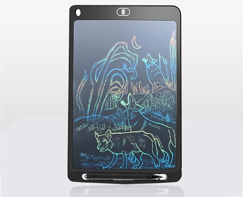 Цветной графический планшет LCD-планшет для рисования Writing Tablet 12 ...