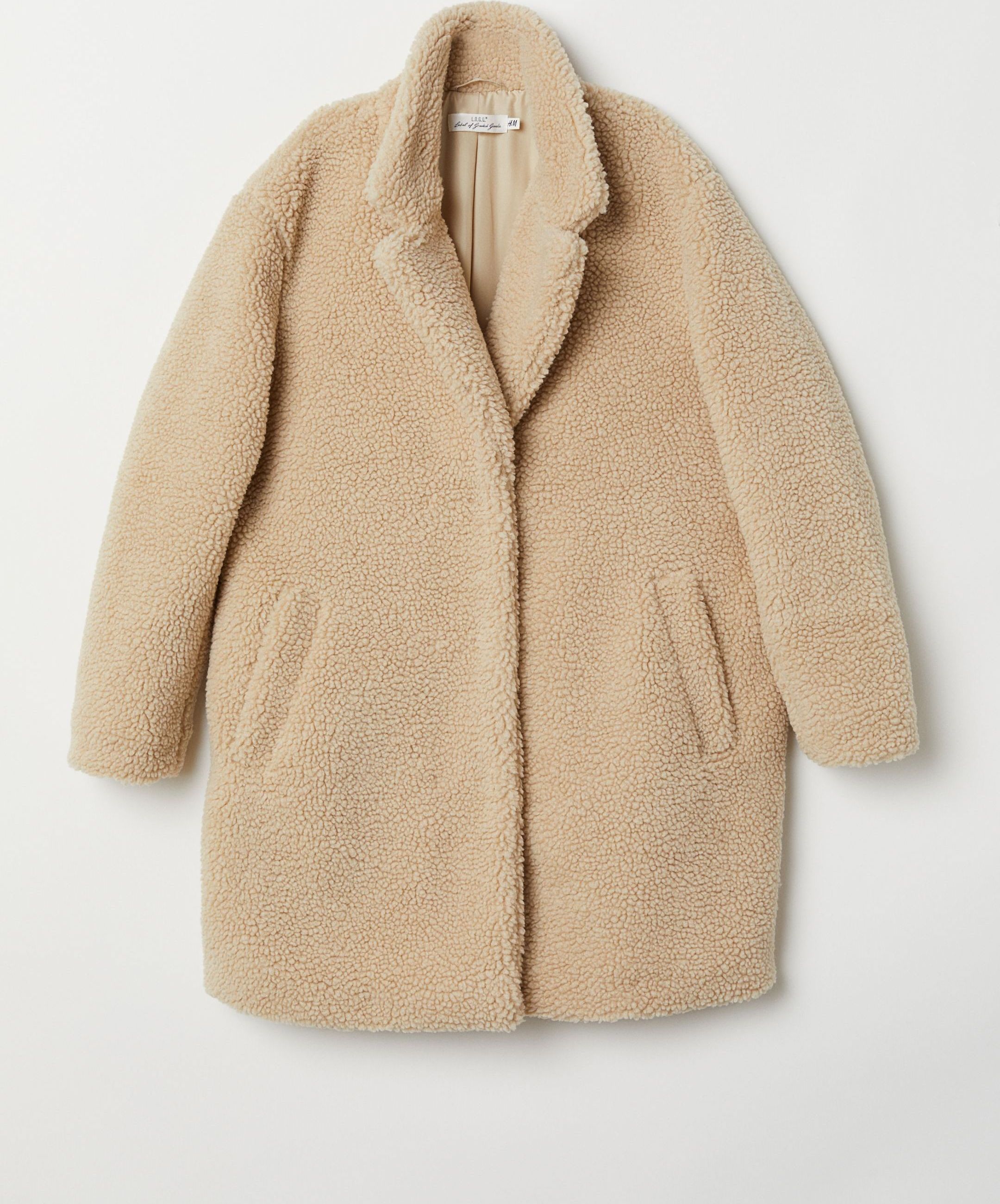

Полушубок H&M 6660068wt S Светло-бежевый (PS2030000021543_DU3000001497912)