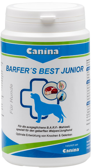 Акція на Витаминный комплекс при натуральном кормлении Canina Barfer Best Junior 350 г (4027565128501) від Rozetka UA