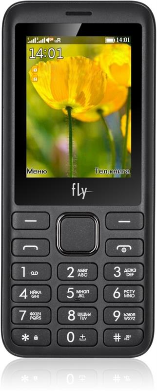 

Мобильный телефон Fly FF249 Dual Sim Black