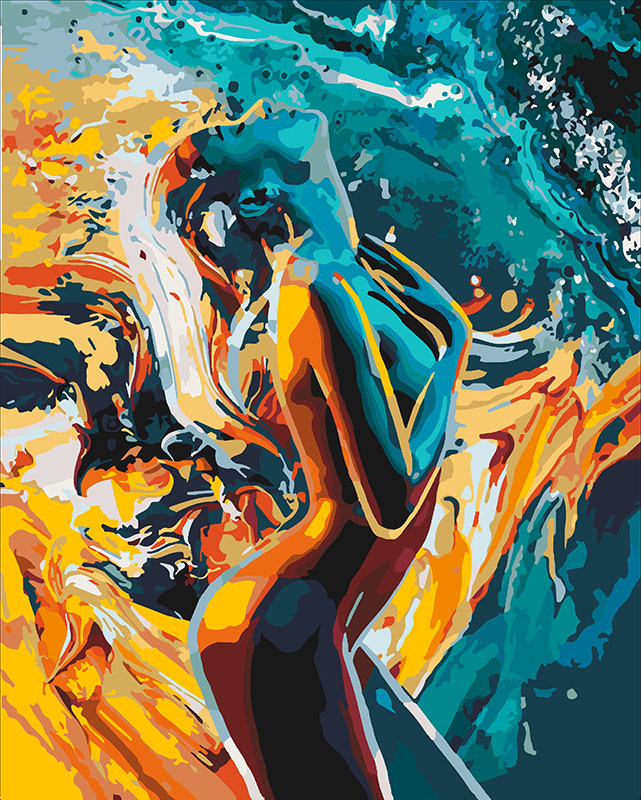 

Картина по номерам Идейка Энергия 40*50 см (без коробки) арт.KHO4528