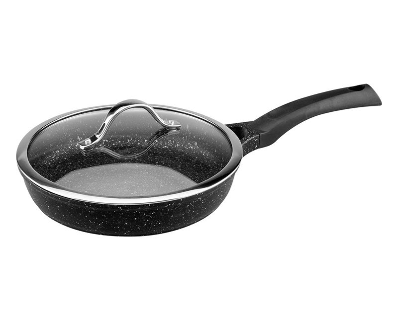 

Сковорода Vinzer Premium Granite Induction с крышкой 24 см