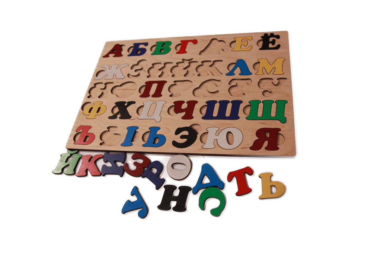 

Развивающая игра "Алфавит" русский. Kalinin арт 2001