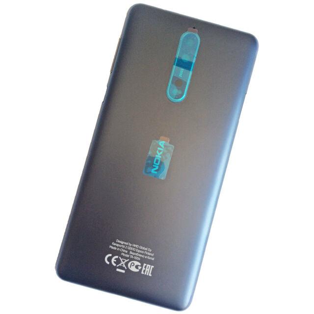 

Задняя крышка для Nokia 8 Dual Sim (TA-1004), синяя, Polished Blue, Original