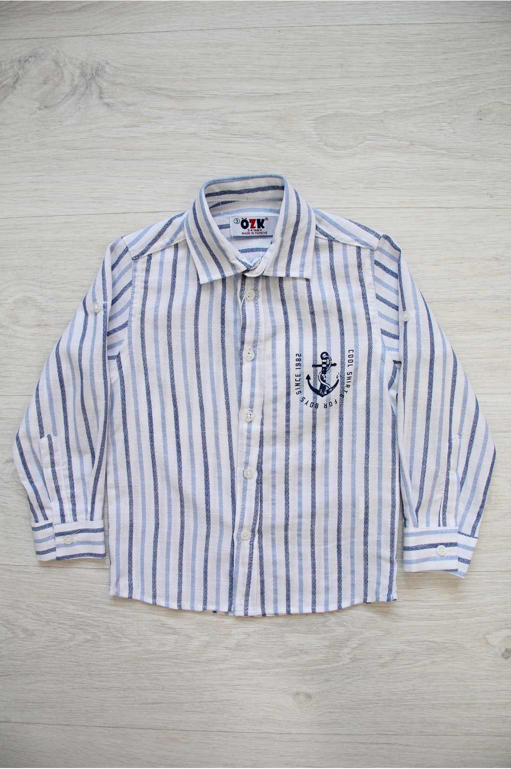 

Рубашка Ozk kids 116 см Голубой